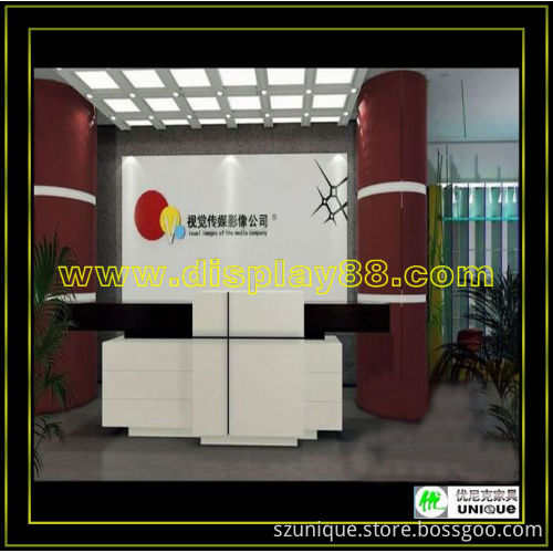 Fresh Design Wood Reception Desk for Company/Mall/Shop (K60001)